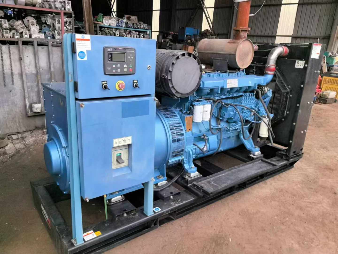 和布克赛尔500kW 柴油发电机组可带动设备功率的计算公式是什么?